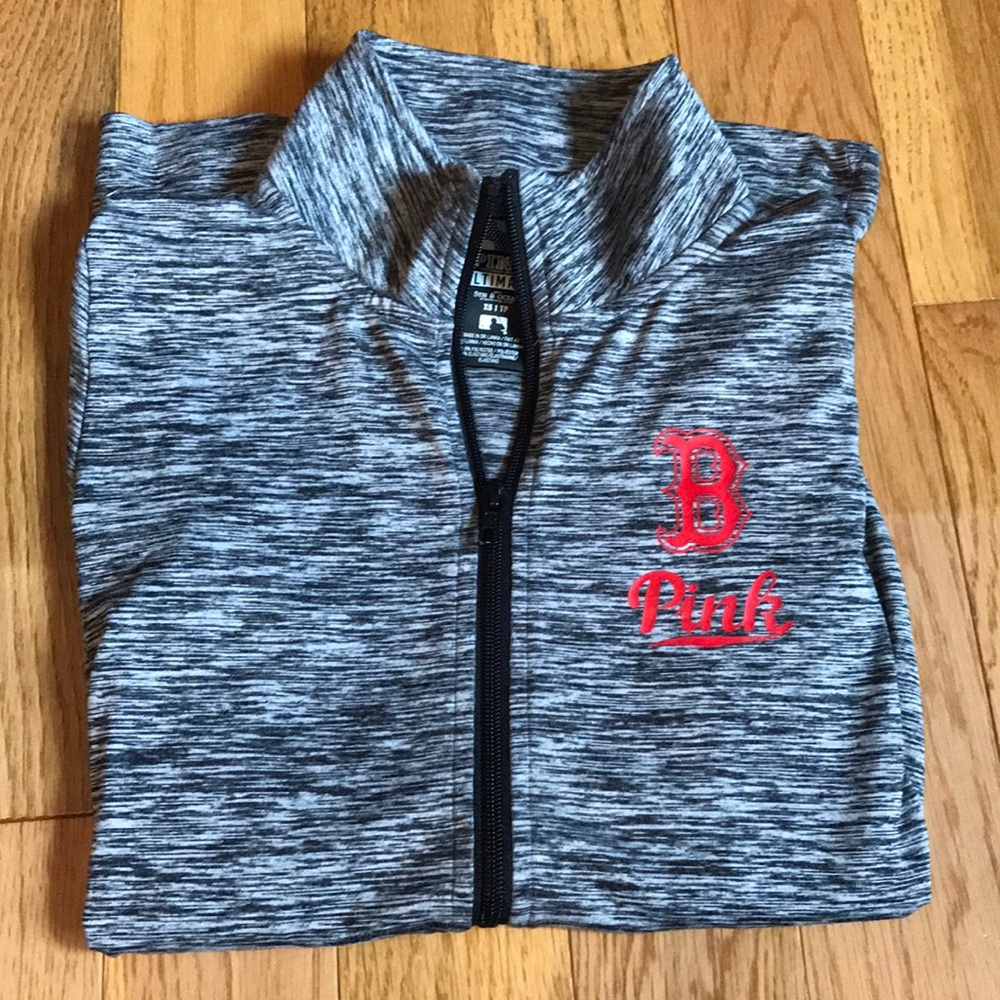 Victoria’s Secret PINK Red Sox Half Zip